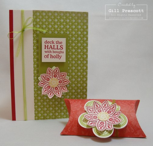 Christmas in July pillow box