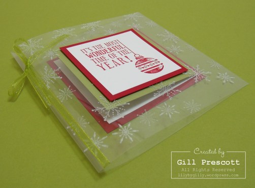 Christmas in July acetate 2