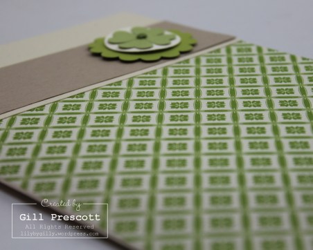 Good luck card close up