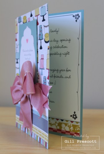 Anna's birthday card inside