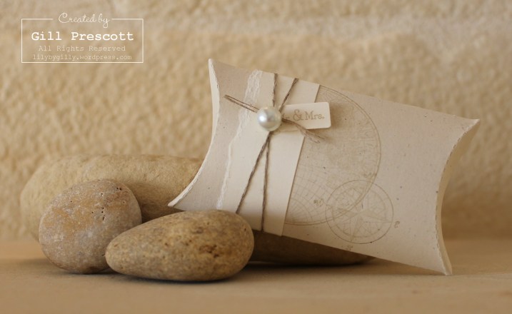 pillow box wedding favours