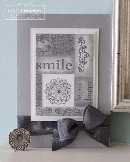 smile smoky slate card