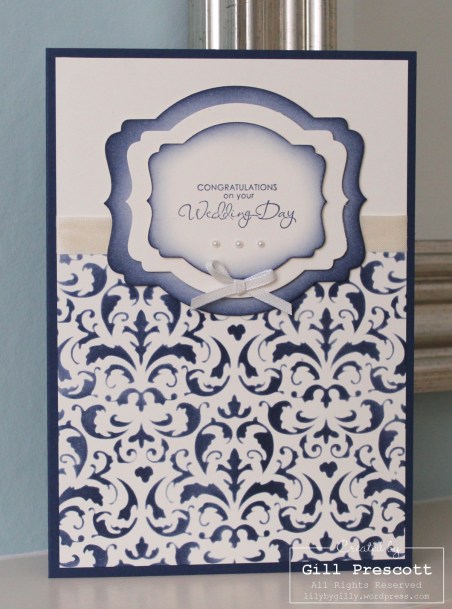 wedding card Stu and Katie