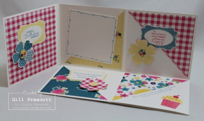 Mini album pages 1, 5, 6, 7 and 8