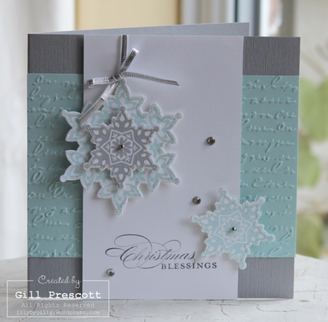 Festive flurry Christmas card 2