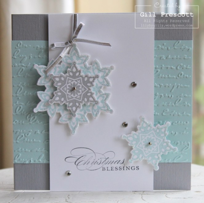 Festive flurry Christmas card