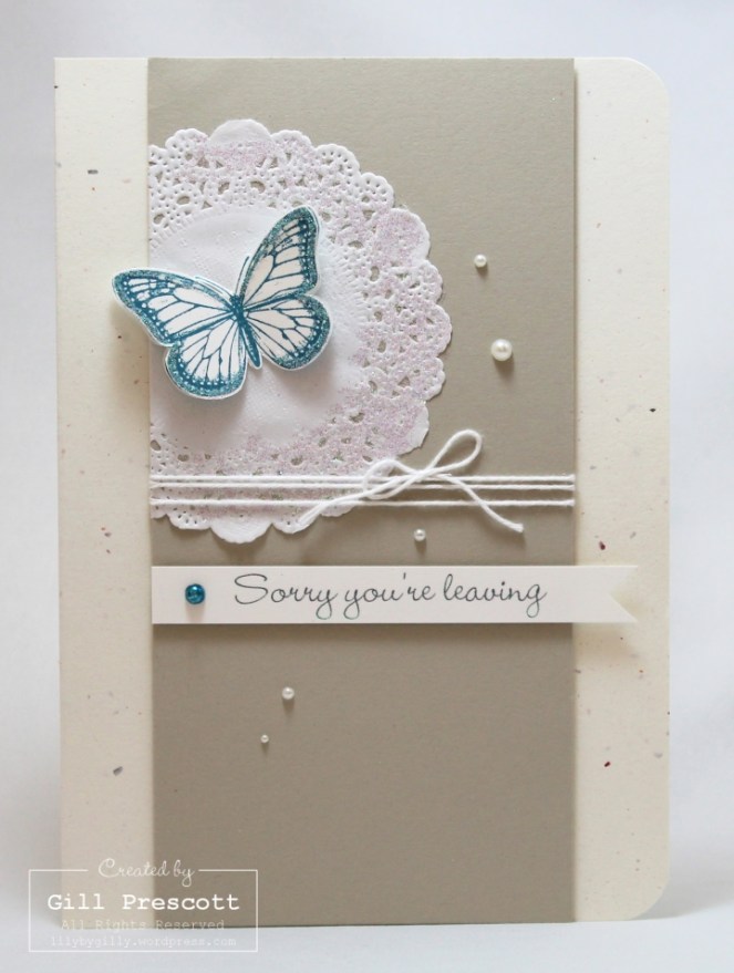 Best of butterflies leaving card