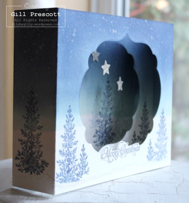 Diorama invisible thread