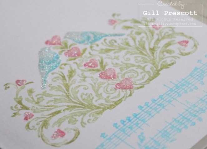 Two turtle doves close up