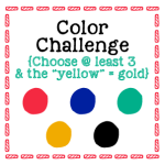 February colour challenge