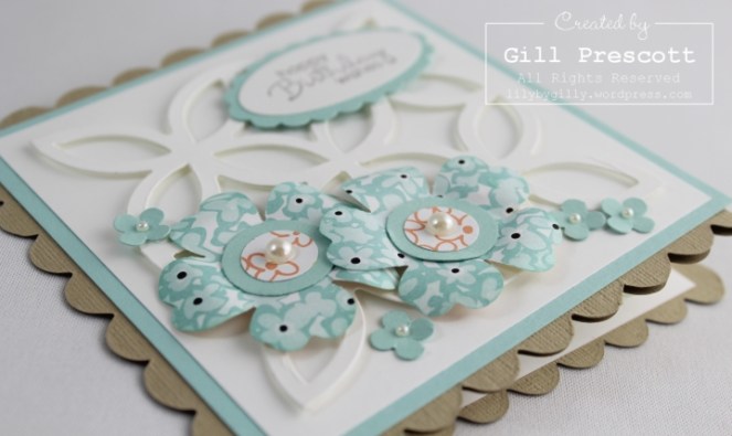 Sweet sorbet z fold card flowers