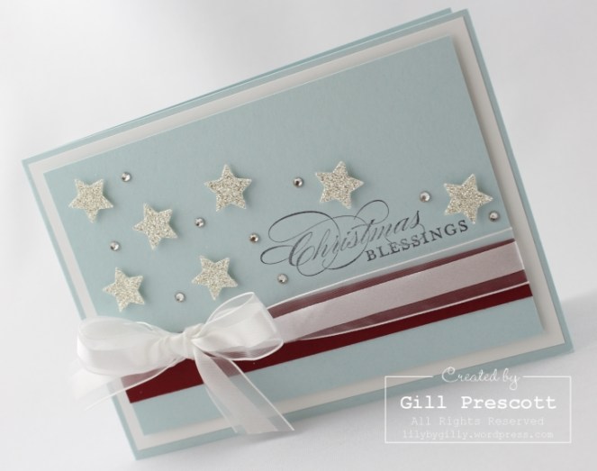 Stampin Up UK Christmas stars 3