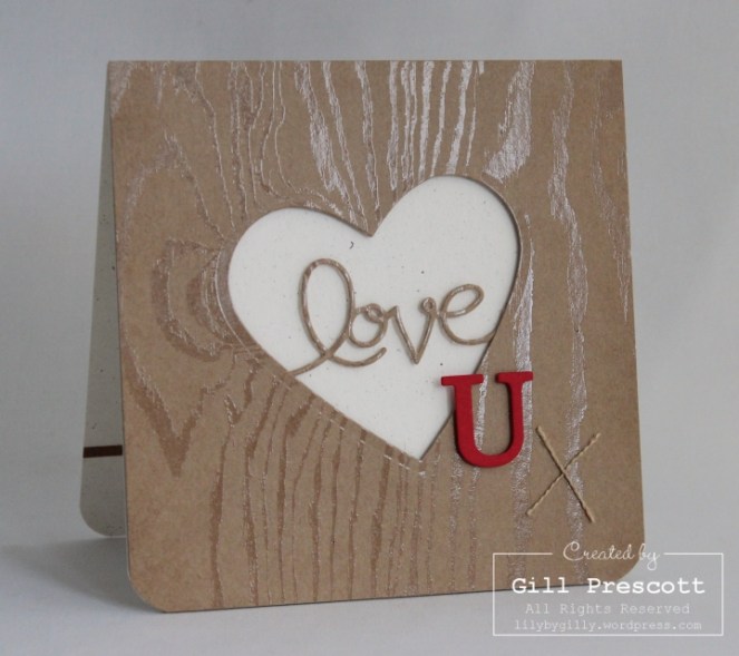 Wooden Heart Valentine 2