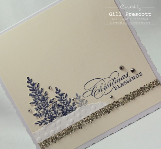 Lovely as a tree Christmas - rhinestones