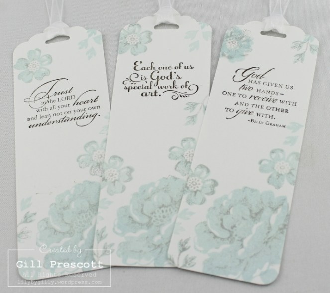 stippled blossoms two step stamping by Stampin Up blues